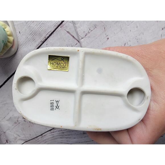 Vintage Homco #8881 Set of 2 Figurines Bears As Clowns Dog Seal Circus - Picture 6 of 9